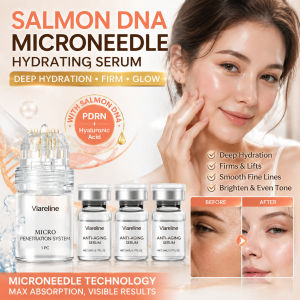 Salmon Facial Serum Moisturizing Essence Hydrating Face Care Dry Skin Facial Serum Daily Skincare Lightweight Texture Cosmetic Beauty Care Routine Set Facial Care Set