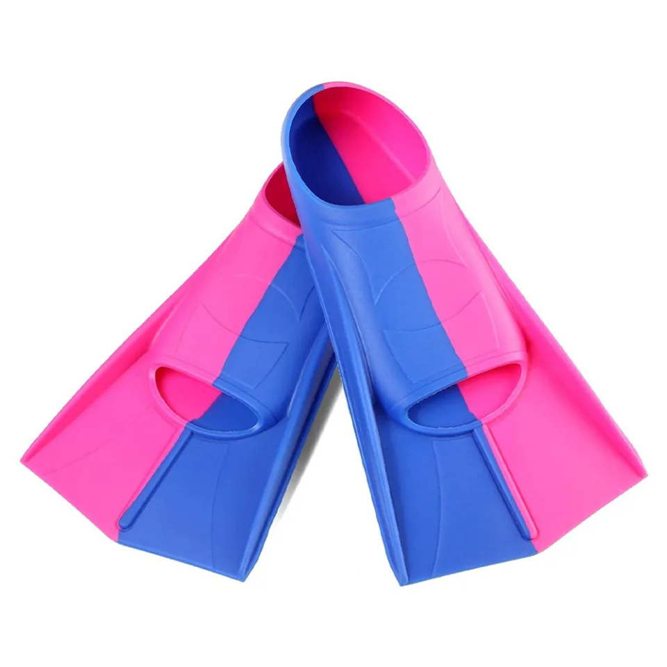 Men Women Kids Silicone Professional Scuba Diving Fins Short - Main Image