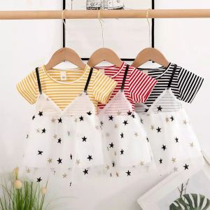 NEW! Jual Dress Anak Perempuan Model Terbaru Dress Tutu Bintang Import