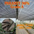 PARANET 90% GRADE A ( PANJANG 10 METER X LEBAR 3 METER ) ROLL-Garden25 shop. 