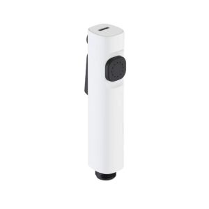 GIGBM High Pressure Handheld Bidet Sprayer Water-saving G1/2 Connector Hand Bidet Faucet Comfortable Grip Easy To Install Toilet Douche Bathroom Use
