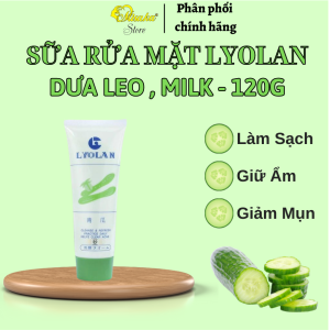 Sữa Rửa Mặt Dưa Leo - Sữa Bò Lyolan tuýt 120g