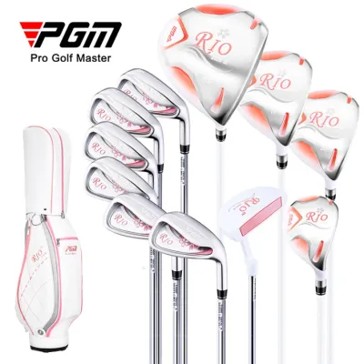 PGM รุ่นล่าสุด RIO III Series มือใหม่หญิงมือขวา 4 ชิ้น 11 จุดศูนย์ถ่วงต่ำพิเศษออกแบบชุดกอล์ฟ