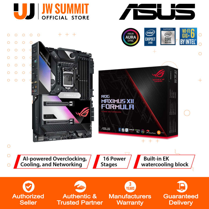 Water Cooling Asus Xii Formula Asus ROG Maximus XII Formula