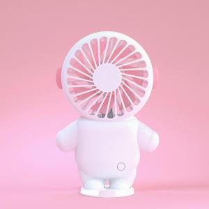 Portable Personal Mini Fan with Battery Power bank Rechargeable with Table Desk Phone Holder