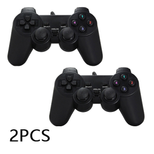 Universal USB Wired Game Controller double shockJoystick Usb Controller gamepad for Pc Laptop Game