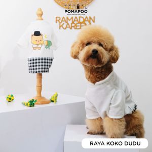 POMAPOO - Baju Kucing dan Baju Anjing Raya Koko & Dress Lebaran Edition