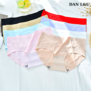 Quần Lót Su Nữ Không Đường May Co Dãn 4 Chiều Mềm Mịn Siêu Thấm Hút DAN L&U 5032