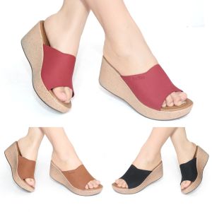 Faza store - Sandal Wanita Wedges Sendal Selop Kekinian SF01