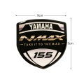 สำหรับ YAMAHA Nmax ตราสัญลักษณ์ V1 V2โลโก้ NMAX สติกเกอร์เจลเรซินคันจิ3D แบบญี่ปุ่นตกแต่งจักรยานยนต์มอเตอร์ไซค์สกู๊ตเตอร์อุปกรณ์สติกเกอร์สำหรับแปะร่างกาย. 