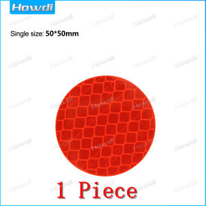 【Howdi Car Outlets】1pc Car Bumper Reflective Stickers Reflective Warning Strip Tape Secure Auto Motorcycle Bike Reflector Stickers Set