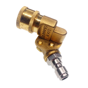 Pivoting Coupler với 1/4 "5-tốc độ điều chỉnh khớp kết nối nhanh máy rửa phun áp lực tập tin đính kèm cho làm sạch xe ô tô