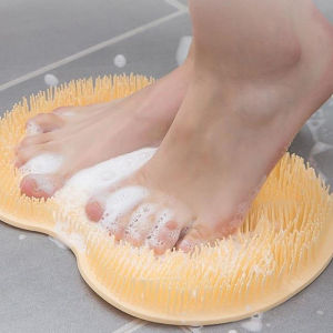 Future Market New Foot Washing Brush Silicone Bath Foot Massage Pad Mat Shower Massage Bathroom Non-slip Bath Mat Anti Skid Pad for Foot Wash