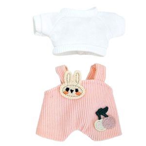 TESDFD 1 set Thay thế Quần áo thời gian  Quần áo búp bê Phụ kiện đồ chơi Quần áo búp bê  17cm Trang phục đồ chơi Dễ thương Quần áo búp bê  Phụ kiện búp bê cotton