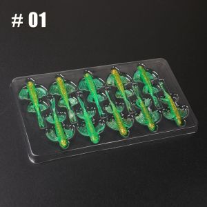 YESHE Floating Butterfly Fin Fork Tail Swimbait Reflective Sequins 6.5CM Fork Tail Soft Shad Lure Professional Lifelike Split Tail Soft Minnow General Fishing Bait