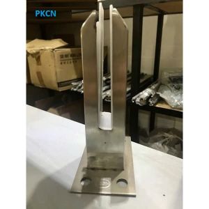 Trụ cầu thang lan can kính không khoan lỗ/ Trụ hộp rỗng inox 304
