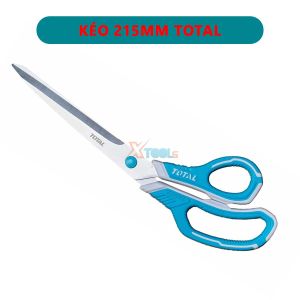 Kéo cắt cầm tay TOTAL | kéo cắt giấy kích thước 215mm (85")275mm(10-3/4") chất liệu thép không gỉ độ dày lưỡi dao 25mm XTOOLs