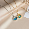 Ladamas Kalung Titanium Liontin Ikan Lumba-Lumba Imut Dan Mewah Beriklau KT48. 