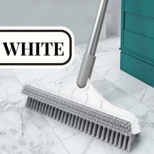 แปรงขัดพื้น 3in1 แปรงขัดห้องน้ํา ถูพื้-นด้ามยาว ปาดน้ำ เช็ดทำความสะอาด วัสดุ ผลิตจากพลาสติก PP ได้ทุกซอกทุกมุม