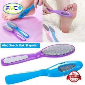 Alat Gosok Kaki Kapalan Penggosok Kaki Pecah Pecah Alat Pedicure 2 Sisi Perawatan Kaki Penghalus Tumit