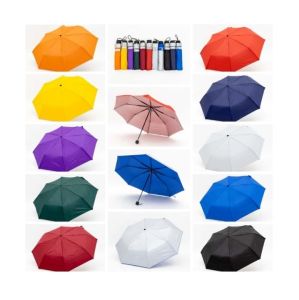 Payung lipat 3 polos warna / payung GRC / payung promosi - 348