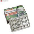 MSM-9804 Motorcycle Barako 175 LED Headlight 18 Led with angel eye. 