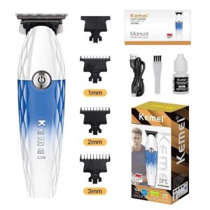 KEMEI Km-1689+1690 8800Rpm Clippers SET Professional Trimmer Hair Cutting Hine Stainless Steel(Does not include base)