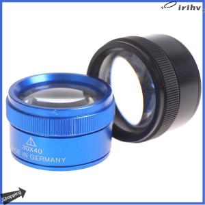 【jianzhanqinl】 Premium 30x 40mm Measuring Magnifier Magnifying Lens Loop Microscope