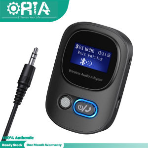 Local Stock ORIA Bluetooth 5.3 Music Receiver for Car/Home Stereo Aux Bluetooth Adapter for Car with Volume Control Supports TF Card Plug and Play