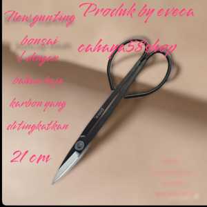 Gunting Pruning Bonsai Baja Mangan tahan karat dan aus Original Packing