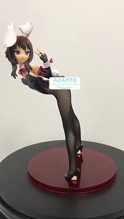 33cm B-STYLE KonoSuba 2 Megumin Anime Figures Megumin Action Figure Megumin Bunny Ver. Figure KonoSuba Megumin Figurine Model Toy