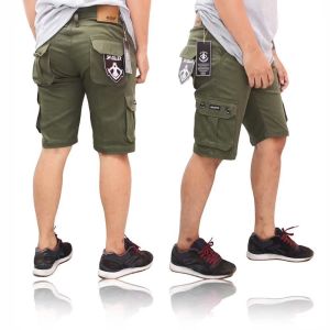 Celana Cargo Pendek Pria Pdl Bahan Katun Twill Scout Kanvas Nyaman