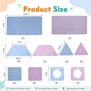 Magnetic Building Blocks Lightweight Panels with Built-in Magnets Giant Modular Playhouse Panels