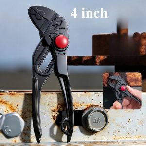 4 Inch Multifunctional Water Pump Pliers Portable Quick AdjustPliers Household Maintenance and Installation Tools2026