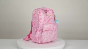 SUN EIGHT Nylon Fashion Printed Backpack Large Capacity Backpack Laptop bag Boys and Girls Backpack Travel Storage Bag