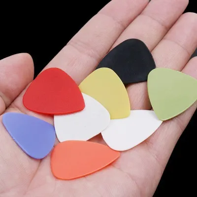 10Pcs Stylish Colorful Guitar Picks Plectrums guitar pick 彩色 吉他 拔片