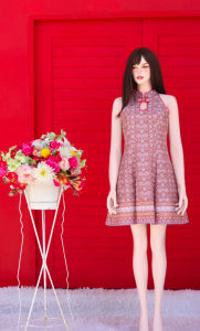 ชุดกี่เพ้าสีม่วงอ่อนน่ารักๆ "ต้อนรับตรุษจีนนี้ด้วยความงดงาม! 🌸✨