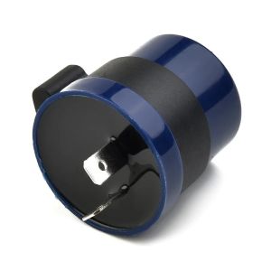 OnlyF U For 6-12V Motorcycles 2 Pin Beeper Flasher Relay Turn Signal LED Indicator Blinker Replacement Part 1PC N7Y3P