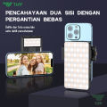 TNW D28 Selfie Light Portable Clip Fill Light Mini Dual Led Light Lampu Selfie Portable Lampu Camera Handphone. 