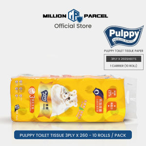 Pulppy Toilet Paper 3 ply | Toilet Paper Roll | Toilet Tissue | Toilet Roll | Toliet Paper | Toilet Rolls | Tissue Roll