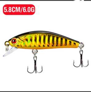 minnow SINKING 5.5cm  6.7g  umpan mainan lure casting ultralight