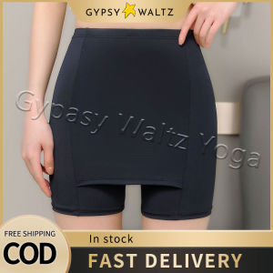 【BUY1 TAKE1】Gypasy Ice Silk High Waist Safety Pants Boxers for Women - Thin Slimming Fit Tummy Control Breathable Double Layer Seamless Skirt Shorts
