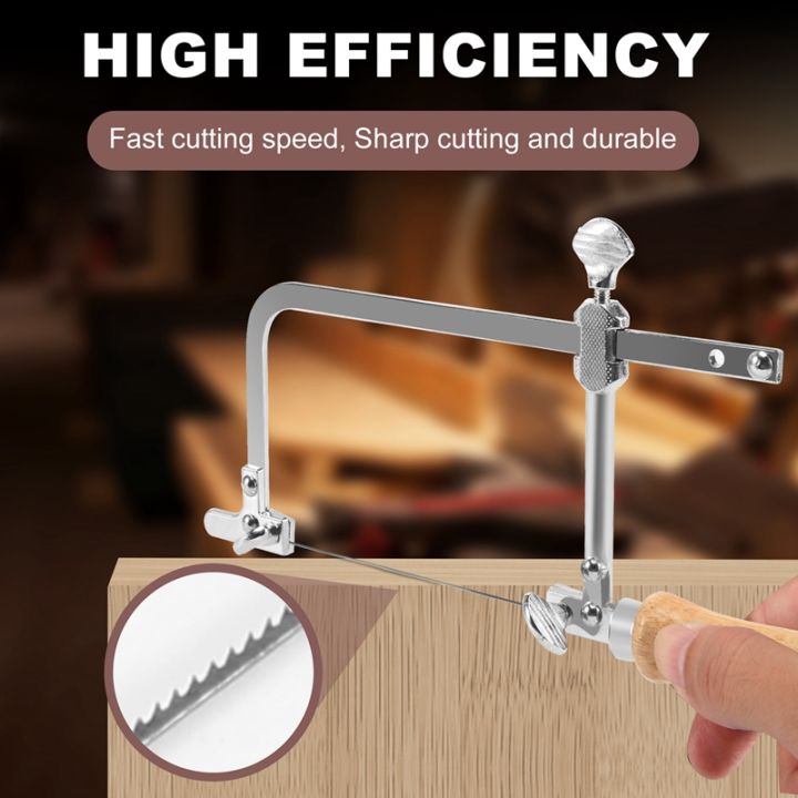 Coping Saw Steel Frame and 12 Pcs Diameter 1Mm Wire Saw, Accurate ...