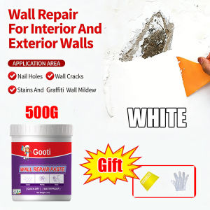 GOOTI Wall Repair Paste Concrete Crack Waterproof Sealant Cream For Leaks Concreate Gap Filler Mud Putty Quick-Drying Universal Filler for Walls & Ceilings Home & Office Use