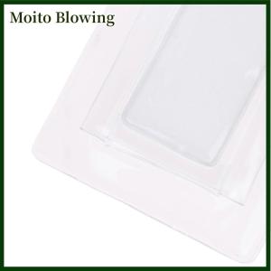 Moito 1Pc Transparent Plastic PVC Jewelry Snap Packaging Bags Necklace Bracelet Dustproof Oxidation Watch Gift Storage Pouch