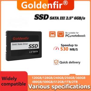 Goldenfir 2.5นิ้ว SSD ภายใน Solid State ไดรฟ์ดิสก์ SSD 120GB 128GB 240GB 256GB 480GB 500GB 512GB 360GB สำหรับเดสก์ท็อปแล็ปท็อป