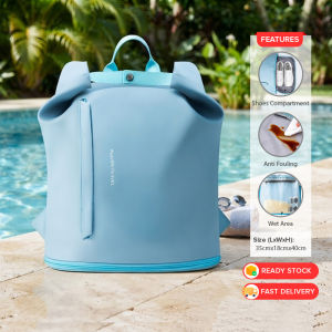 CUTIEHAUS Sports Swimming Bag Waterproof Fitness Gym Backpack Shoes Storage Yoga Shoulders Bag Daily Leisure Backpack Beg Galas Perjalanan Kalis Air - Fulfilled by Cutiehaus