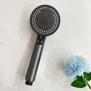 BATHI Kepala Shower Pancuran Hitam 8 Mode Pengaturan Air Adjustable Shower Head - SH28