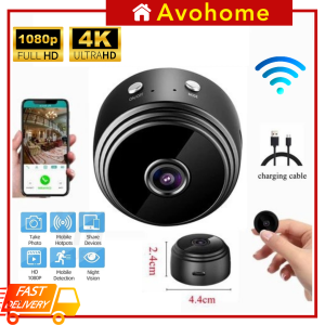 SMART MINI CAMERA A9 Mini WiFi Kamera Wireless HD 1080P Mini/ CCTV Wifi/ CCTV Mini Tersembunyi Tanpa Kabel/ Kamera Keamanan Kamera Pengintai Tersembunyi Kecil Smart