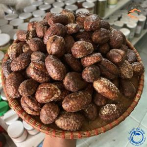 Chuối hột rừng sấy khô ngâm rượu quả tròn loại 1 (khô sạch thơm) [1kg]. Đồ ngâm rượu chuối hạt rừng đặc sản Tây Bắc